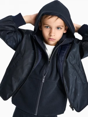 Obrázek produktu Emporio Armani Dětská bunda Emporio Armani námořnická modř