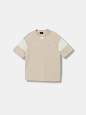 Obrázek produktu Emporio Armani Dětské bavlněné polo tričko Emporio Armani béžová