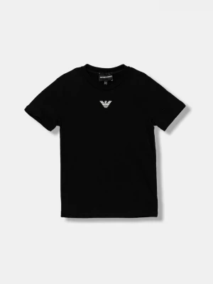 Obrázek produktu Emporio Armani Dětské bavlněné tričko černá