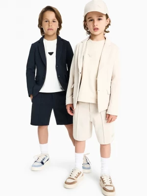 Obrázek produktu Emporio Armani Dětské kraťasy Emporio Armani námořnická modř