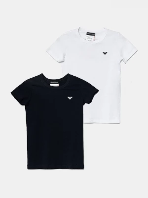 Obrázek produktu Emporio Armani Dětské tričko 2-pack námořnická modř