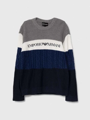 Obrázek produktu Emporio Armani Dětský vlněný svetr Emporio Armani