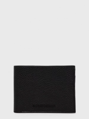 Obrázek produktu Emporio Armani Kožená peněženka a držák na karty Emporio Armani černá