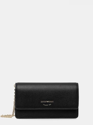 Obrázek produktu Emporio Armani Kožené psaníčko Emporio Armani černá