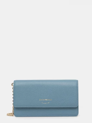 Obrázek produktu Emporio Armani Kožené psaníčko Emporio Armani modrá