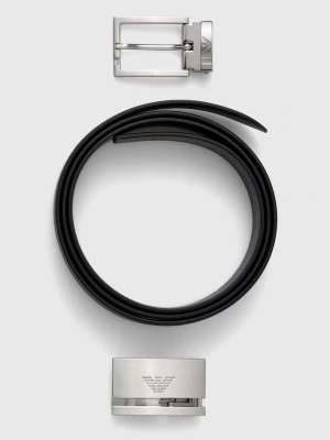 Obrázek produktu Emporio Armani Kožený pásek černá