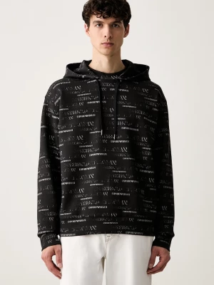 Obrázek produktu Emporio Armani mikina kapucí pánská bavlnou černá
