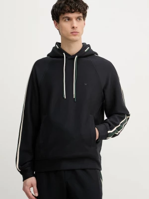 Obrázek produktu Emporio Armani mikina s kapucí pánská s bavlnou námořnická modř
