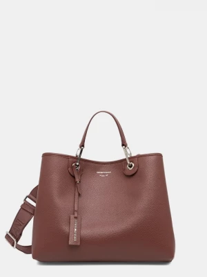 Obrázek produktu Emporio Armani nákupní taška dámská z imitace kůže burgundské