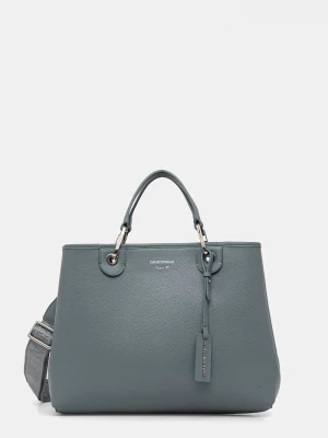 Obrázek produktu Emporio Armani nákupní taška dámská z imitace kůže tyrkysová