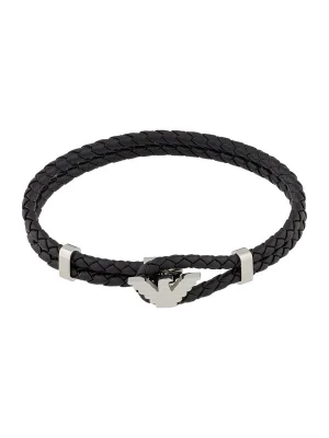 Obrázek produktu Emporio Armani Náramek černá / stříbrná