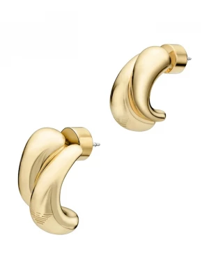 Obrázek produktu Emporio Armani náušnice dámské mosazné Iconic Trend zlatá