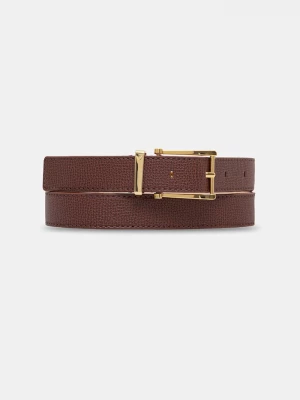 Obrázek produktu Emporio Armani pásek dámský kožený hnědá
