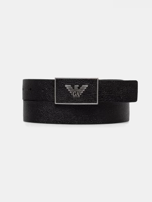 Obrázek produktu Emporio Armani pásek pánský kožený černá