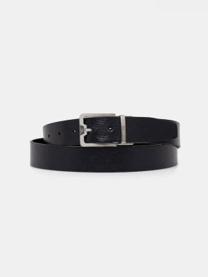 Obrázek produktu Emporio Armani pásek pánský kožený námořnická modř
