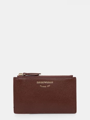 Obrázek produktu Emporio Armani Peněženka dámská kožená hnědá
