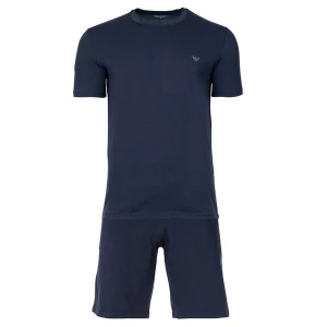 Obrázek produktu Emporio Armani Pyžamo krátké marine modrá / šedá