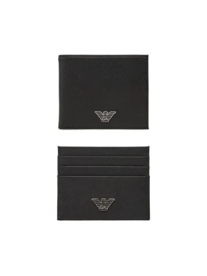 Obrázek produktu Emporio Armani Sada peněženka a pouzdro na karty Y4R237 Y138E Černá