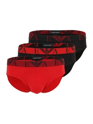 Obrázek produktu Emporio Armani Slipy červená / červená třešeň / černá