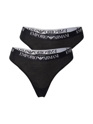 Obrázek produktu Emporio Armani Tanga černá / bílá
