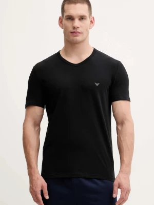 Obrázek produktu Emporio Armani Underwear basic tričko pánské bavlněné s elastanem 2-pack černá