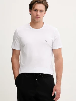 Obrázek produktu Emporio Armani Underwear basic tričko pánské bavlněné s elastanem 2-pack námořnická modř