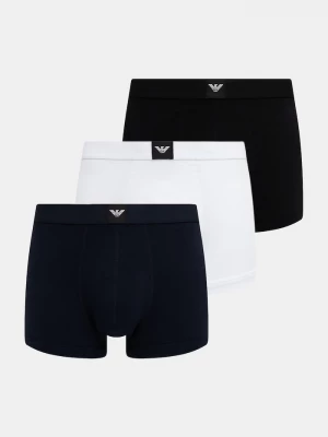 Obrázek produktu Emporio Armani Underwear boxerky pánské bavlněné s elastanem 3-pack černá