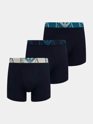 Obrázek produktu Emporio Armani Underwear boxerky pánské bavlnou 3-pack modrá