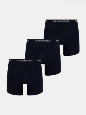 Obrázek produktu Emporio Armani Underwear boxerky pánské s bavlnou 3-pack námořnická modř