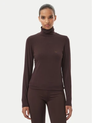 Obrázek produktu Emporio Armani Underwear Halenka EW002039 AF25579 U6279 Tmavě hnědá Slim Fit