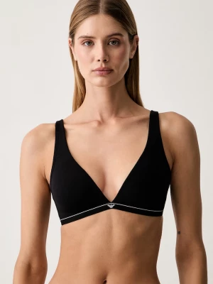 Obrázek produktu Emporio Armani Underwear podprsenka plunge bavlněná elastanem černá