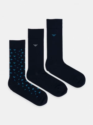 Obrázek produktu Emporio Armani Underwear ponožky pánské 3-pack námořnická modř