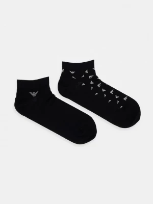 Obrázek produktu Emporio Armani Underwear ponožky pánské s bavlnou 2-pack černá