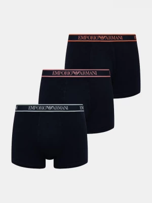 Obrázek produktu Emporio Armani Underwear přiléhavé boxerky pánské 3-pack námořnická modř