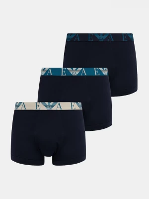 Obrázek produktu Emporio Armani Underwear přiléhavé boxerky pánské bavlněné elastanem 3-pack modrá