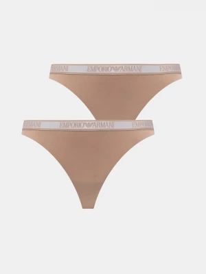 Obrázek produktu Emporio Armani Underwear tanga dámské 2-pack béžová