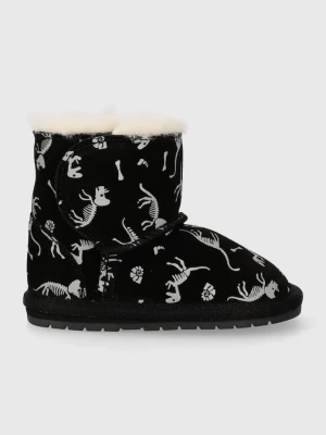Obrázek produktu Emu Australia Kojenecké semišové boty Emu Australia Toddle Reflective Dino černá