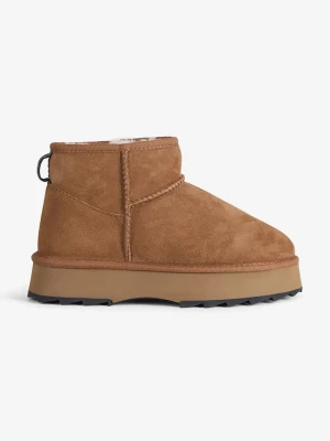 Obrázek produktu Emu Australia Semišové sněhule Sharky Micro Flatform hnědá