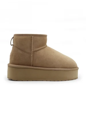 Obrázek produktu Emu Australia Semišové sněhule Stinger Micro Flatform béžová
