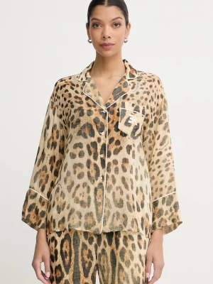 Obrázek produktu ERMANNO Firenze loungwear mikina dámská z viskózy béžová