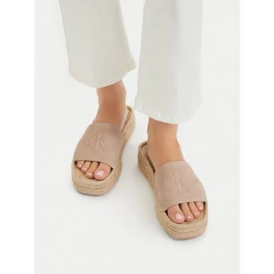 Obrázek produktu Espadrilky Calvin Klein Flatf Espa Mule Nub Mg HW0HW02890 Béžová