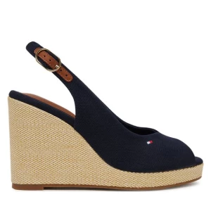 Obrázek produktu Espadrilky Tommy Hilfiger Flag High Wedge Espad Slingback FW0FW08597 Tmavomodrá