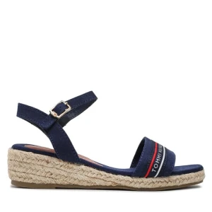 Obrázek produktu Espadrilky Tommy Hilfiger Rope Wedge Sandal T3A7-32777-0048 M Tmavomodrá