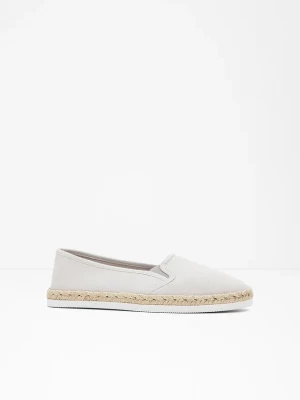 Obrázek produktu Espadryle z efektem rafii BonPrix szary