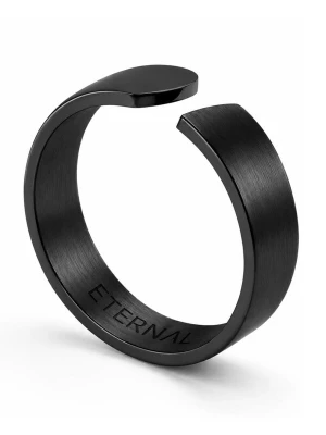 Obrázek produktu Eternal Prsten 'Minimal Ring Black Edition' černá