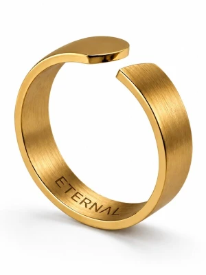 Obrázek produktu Eternal Prsten 'Minimal Ring' zlatá