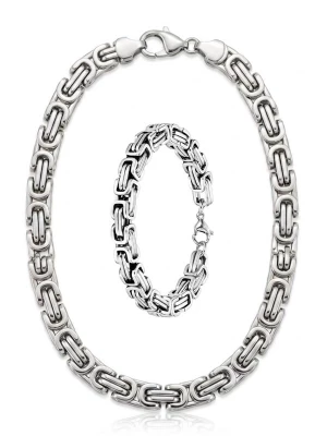 Obrázek produktu Eternal Sada šperků 'Byzantine Chain Set' stříbrná