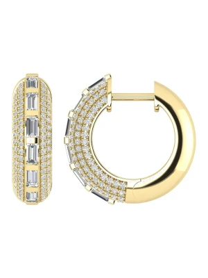 Obrázek produktu ETHISHER DIAMANTEN Náušnice 'Ohrringe aus 375 Gelbgold mit Lab Grown Diamant' zlatě žlutá