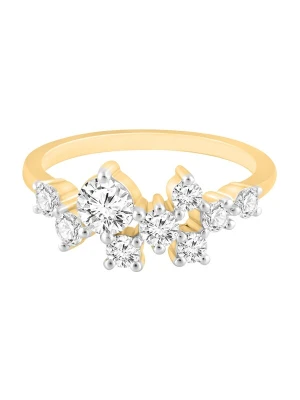 Obrázek produktu ETHISHER DIAMANTEN Prsten 'Ring aus 375 Gelbgold mit Lab Grown Diamant' zlatá