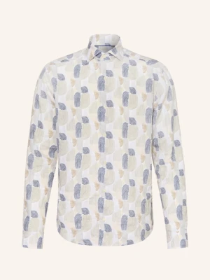 Obrázek produktu Eton Lněná Košile Casual Fit bílá / khaki / tmavě modrá